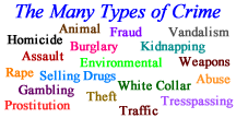 The Many Types of Crime