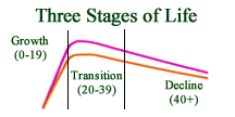 The Three Stages of Life